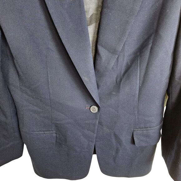 Vintage Pendleton Womens Wool Blazer Classic Dark Academia Preppy Old Money 8 - Picture 3 of 7